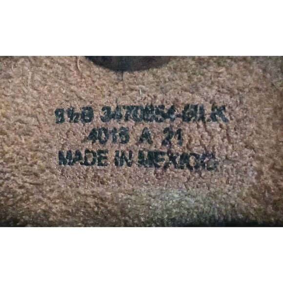 FRYE Veronica Ankle Bootie Dk Brown Distressed Leather Moto Buckle Strap 8.5 - Picture 12 of 14